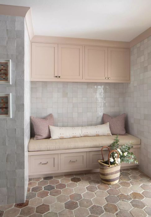 pink entryway
