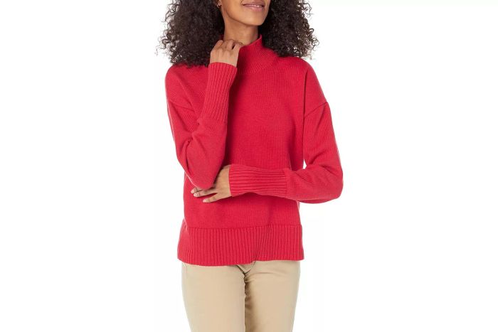 GAP Women's Cotton Turtleneck Sweater