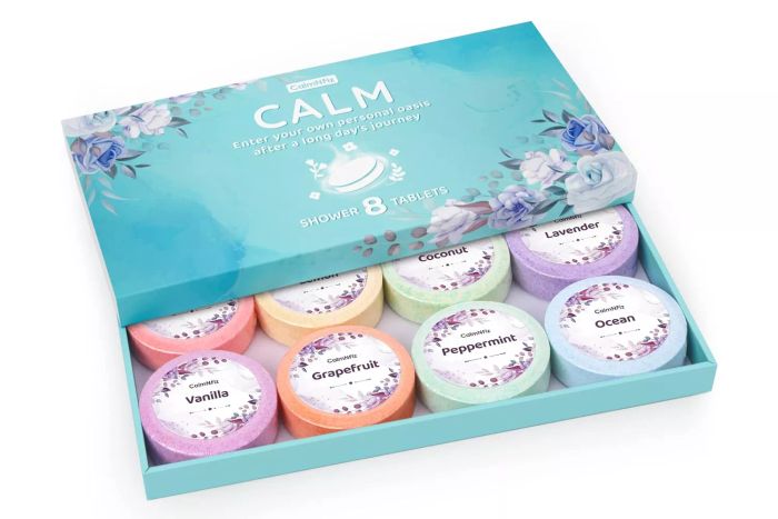 CalmNFiz Aromatherapy Shower Steamers Set of 8
