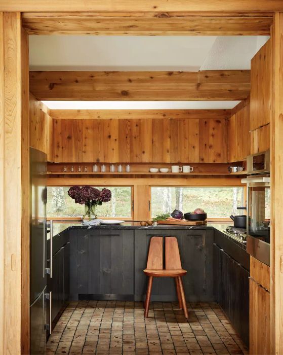 wooden kitchen design