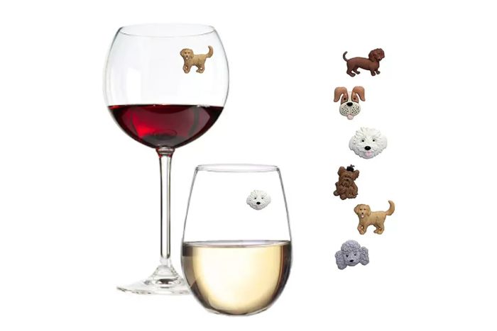 Amazon Simply Charmed Dog Wine Charms