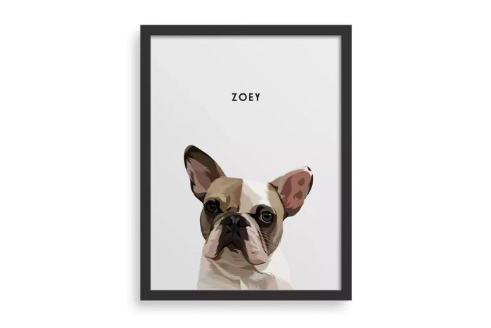 West & Willow Custom Pet Portrait