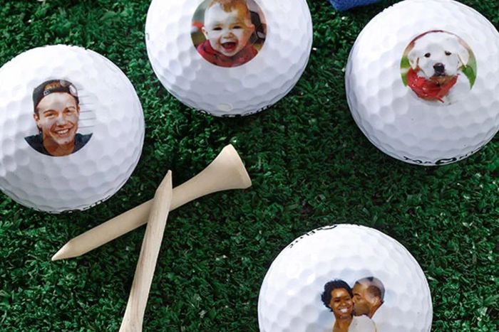 Personalization Mall Personalized Photo Golf Ball Set