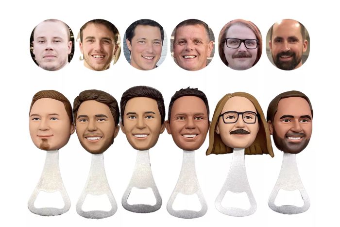 CustomBobbleheadDogs Personalized Bottle Opener