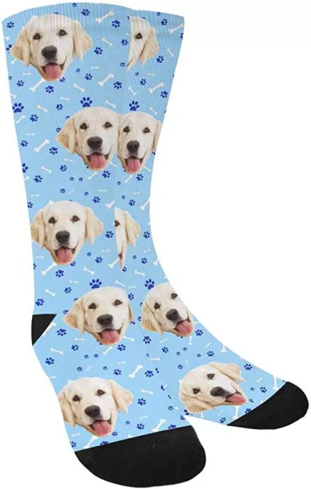 MyPupSocks Custom Personalized Photo Pet Face Socks