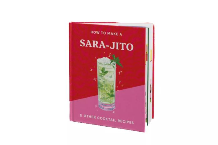 Wonderbly How to Make a Name-tini Cocktail Recipe Book