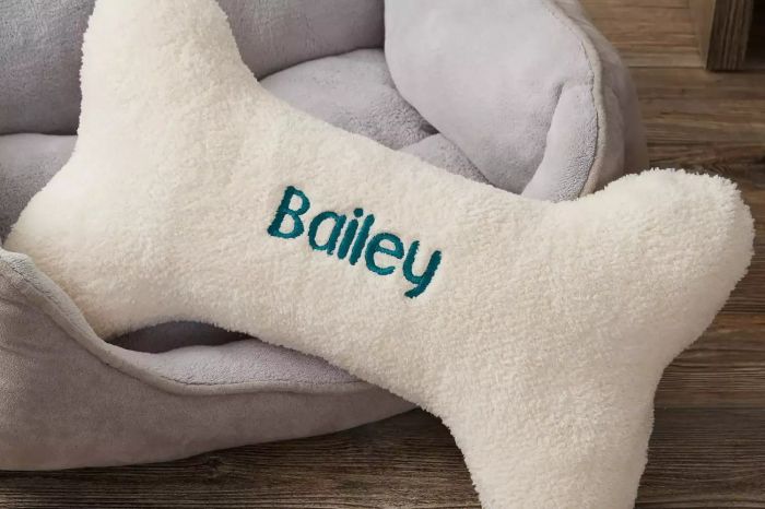Personalization Mall Personalized Dog Bone Pillow
