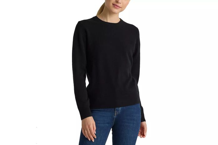 Quince Mongolian Cashmere Crewneck Sweater