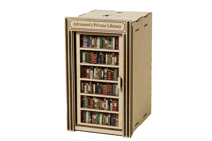 UncommonGoods Mini Bookshelf Reading Nook