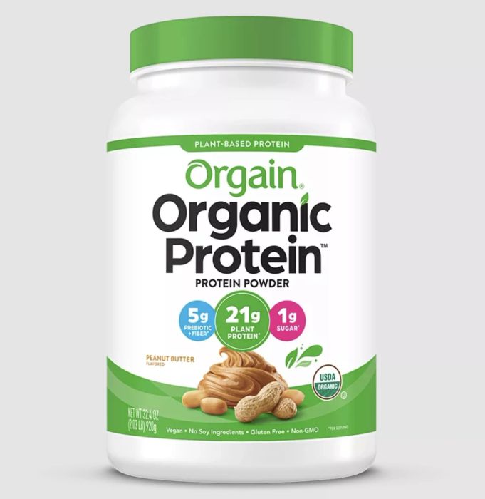 orgain protein powder