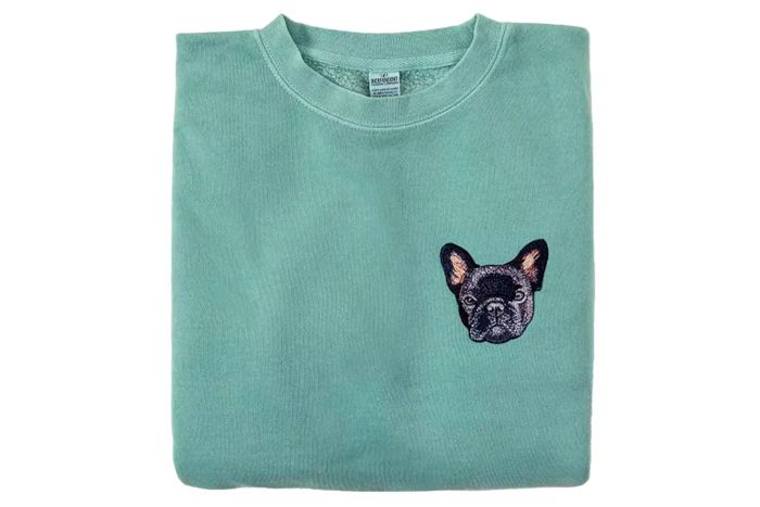 Uncommon Goods Custom Pet Embroidered Sweatshirt