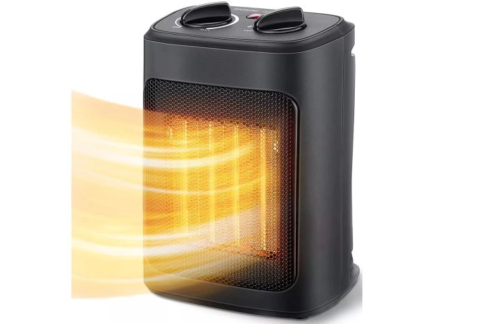 Space Heater, 1500W Electric Heaters Indoor Portable with Thermostat