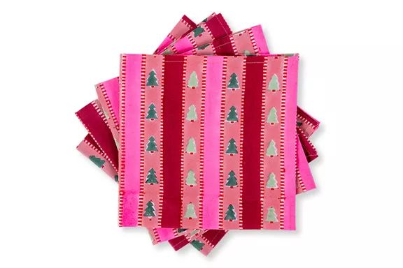 Furbish Studio Snowwood Stripe Napkins