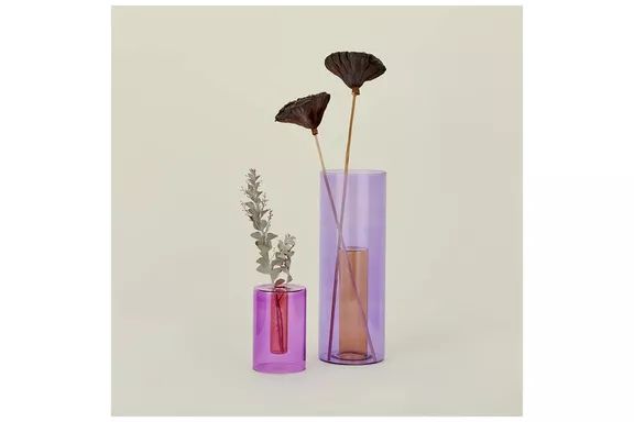 Hawkins New York Reversible Glass Vase