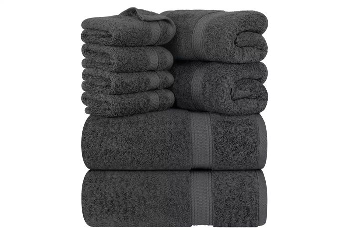 Amazon Utopia Towels 8-Piece Premium Towel Set
