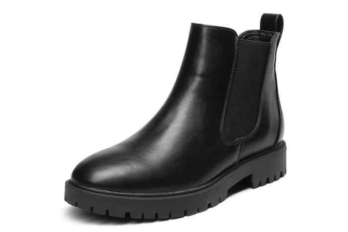 DREAM PAIRS Women's Low Heel Chelsea Ankle Boots