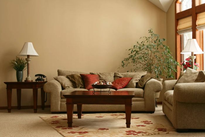 Red and Brown Decor