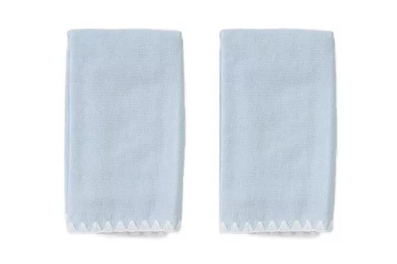 Weezie Applique Powder Bath Towels