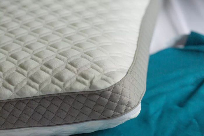 A close-up view of the Sealy Molded Memory Foam Pillow