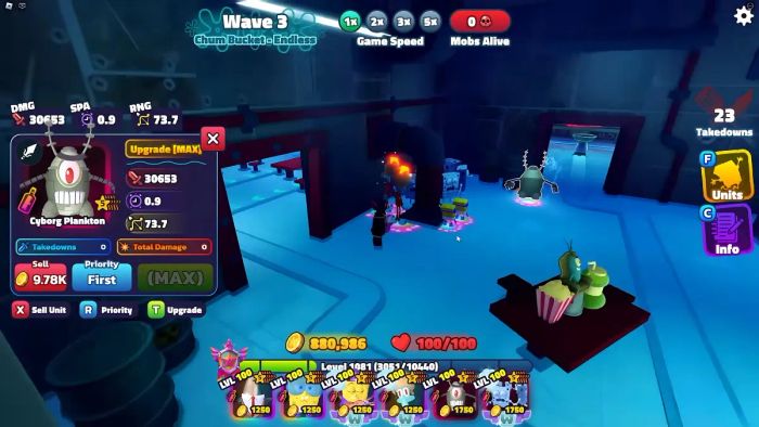 Lợi ích khi sử dụng mã Code SpongeBob Tower Defense