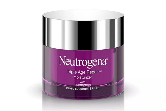 Neutrogena Triple Age Repair Anti-Aging Daily Facial Moisturizer with SPF 25 Sunscreen & Vitamin C