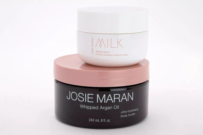 Josie Maran Argan Milk Night Cream & Body Butter Anti-Aging Set