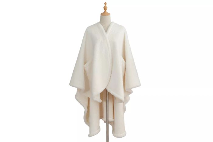 Berkshire Grace Fur and Loftmink Wearable Throw