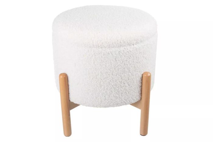 Walmart Lavish Home 16-inch Round Ottoman