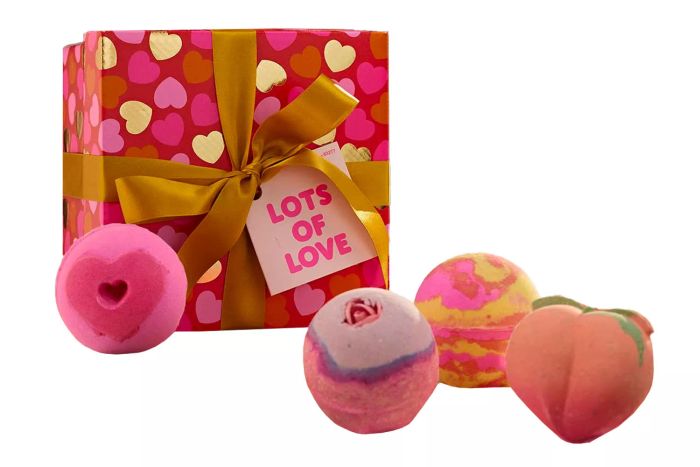 Lush Lots of Love Bath Bomb Collection