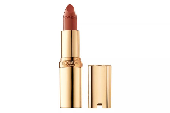 Amazon L'Oreal Paris Colour Riche Original Creamy, Hydrating Satin Lipstick with Argan Oil
