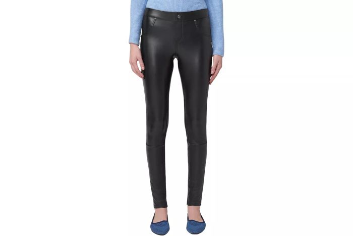 Amazon HUE Women's Faux Leather Leggings