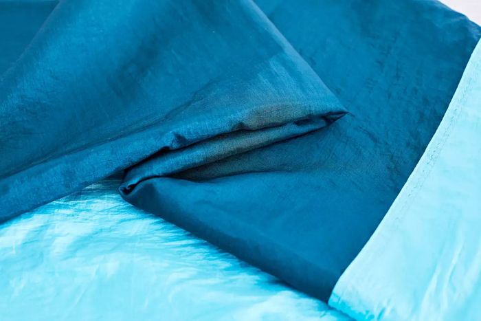 Close-up view of the Grand Trunk Parasheet Picnic Blanket fabric