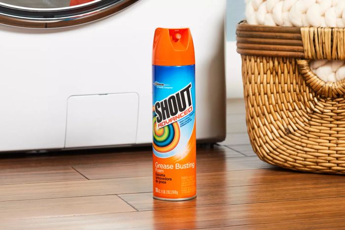 Shout Advanced Grease-Busting Foam Laundry Stain Remover
