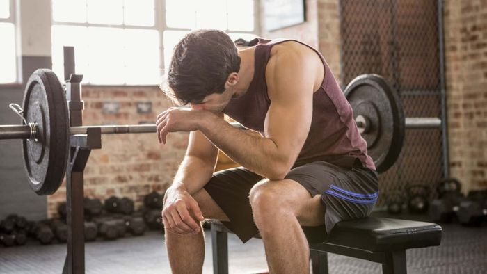 You had an intense workout the day before