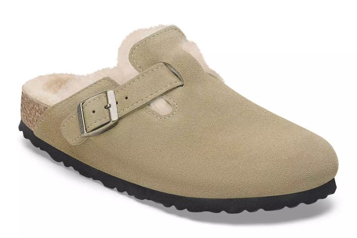 Boston Shearling Suede Leather