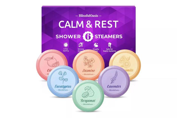 6-Pack Shower Steamers for a Spa-Like Bath Experience