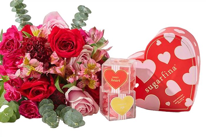 The Bouqs Co. Candy Coated Gift Set