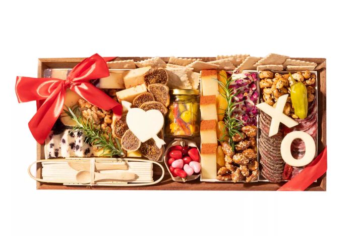 Boarderie Valentine’s Cheese & Charcuterie Platter