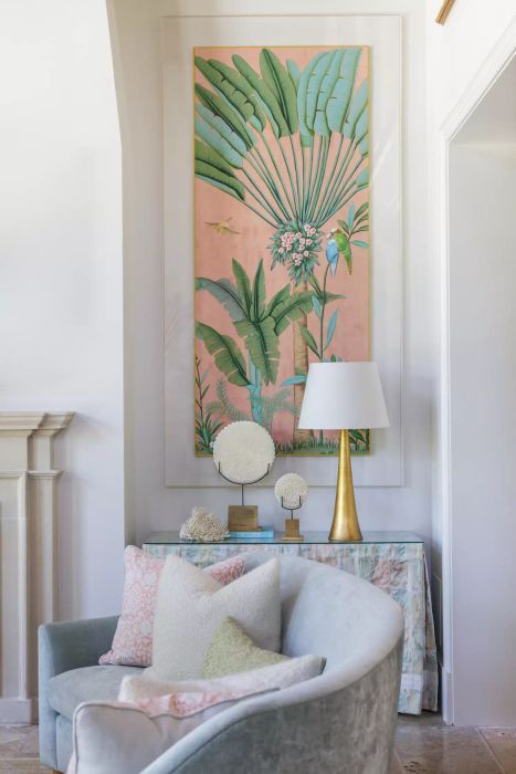 accent wall concept with niche displays
