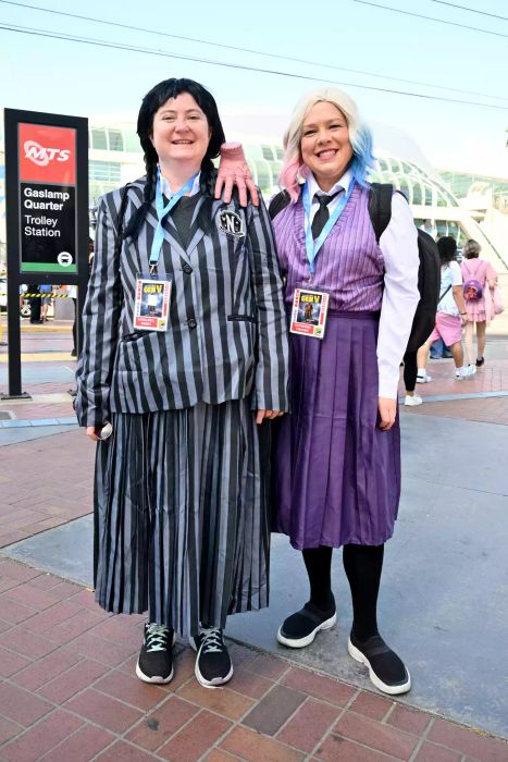 Wednesday and Enid costume ideas