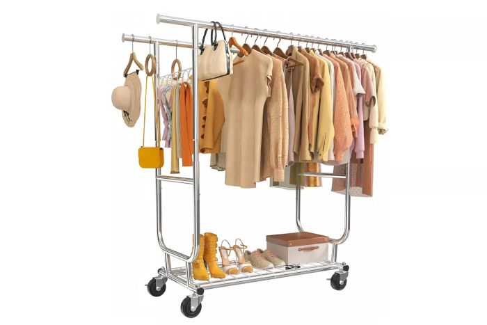 Dgedby Heavy Duty Commercial Garment Rack