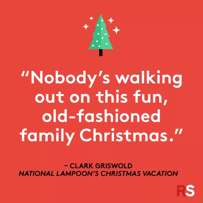 No one’s skipping out on this festive, traditional family Christmas.