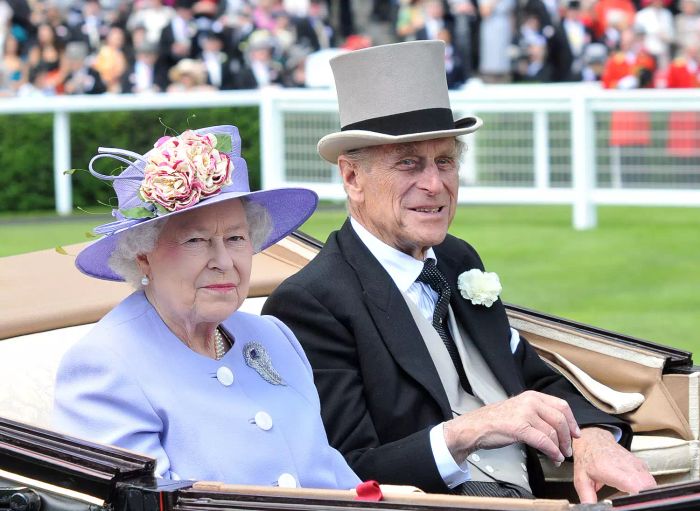 Queen Elizabeth and Prince Harry