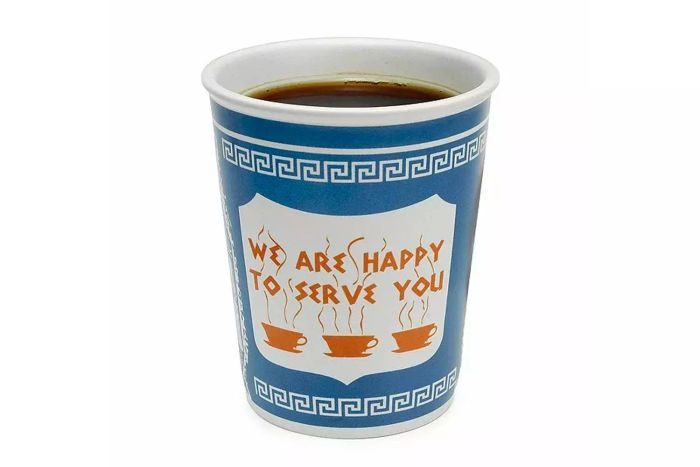 Uncommon Goods Ceramic Greek Coffee Cup