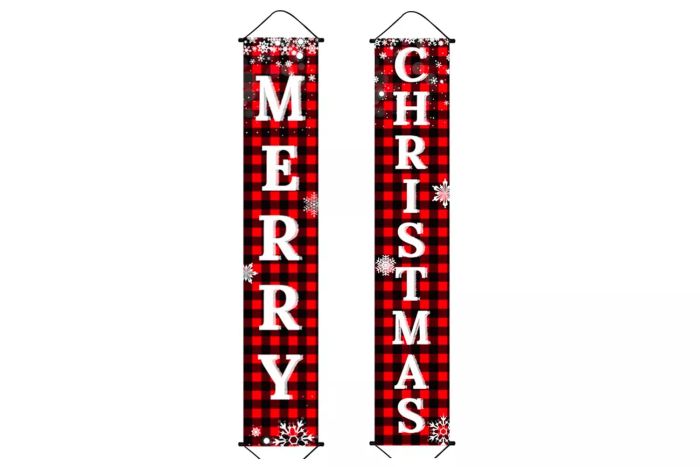 Amazon Prime Day Ivenf Christmas Outdoor Yard Front Porch Sign Set