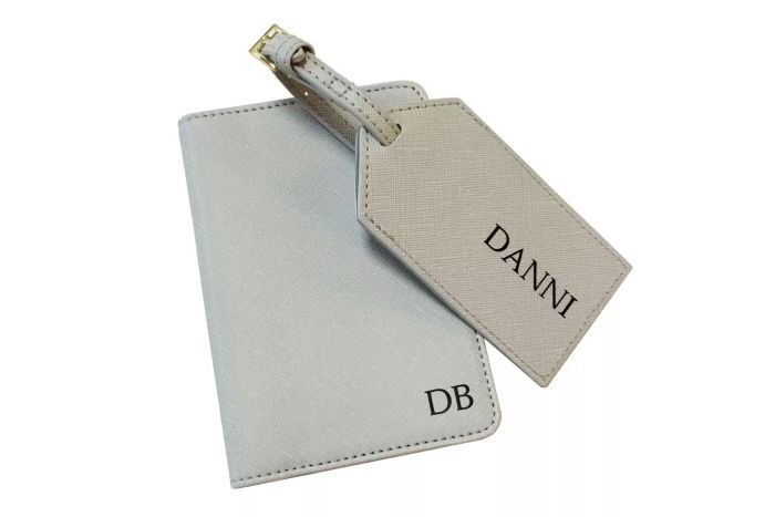 Personalized Passport Holder and Luggage Tag