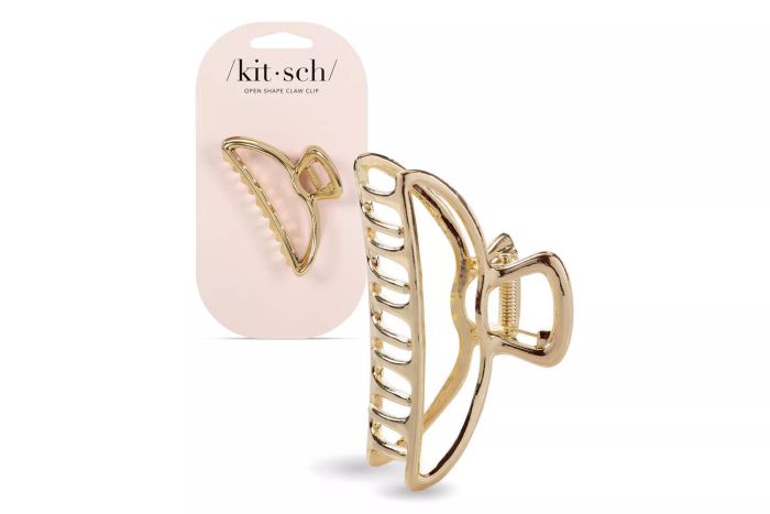 Amazon Kitsch Gold Open Shape Claw Clip