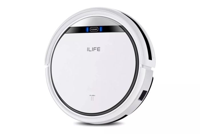 Amazon offers the ILife V3s Pro Robot Vacuum Cleaner.