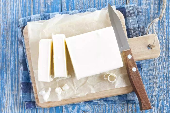 Cream cheese slices