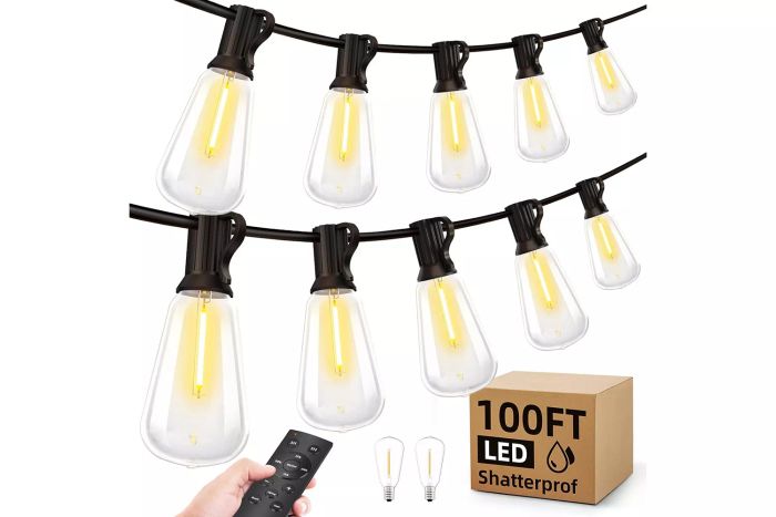 Outdoor String LED Patio Lights